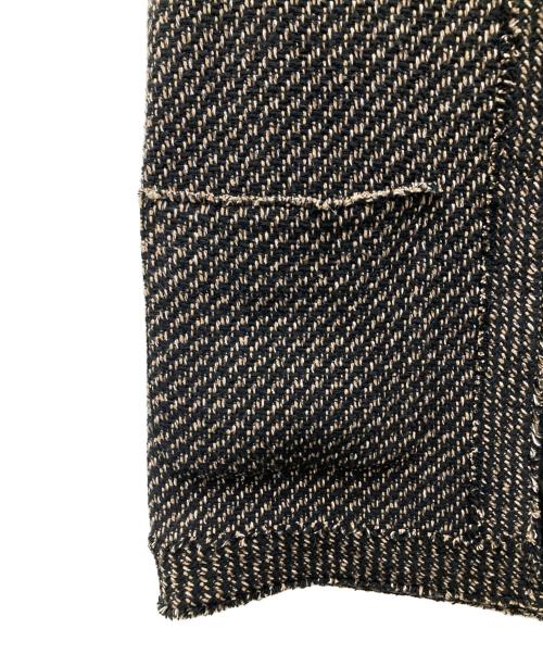 JOURNAL STANDARD relume（ジャーナルスタンダード レリューム）JOURNAL STANDARD relume (ジャーナルスタンダード レリューム) コットンツイードジレ ブラック サイズ:Fの古着・服飾アイテム