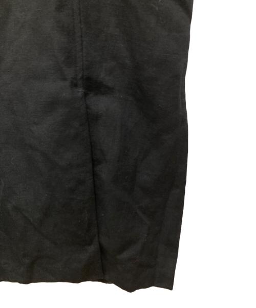 Noble（ノーブル）Noble (ノーブル) リネン混2WAYロングワンピース ブラック サイズ:38の古着・服飾アイテム