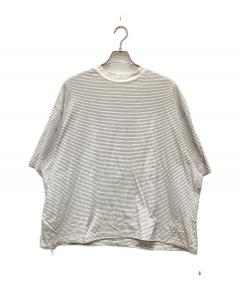 中古・古着通販】optstuff (オプトスタフ) ロゴtシャツ グレー サイズ