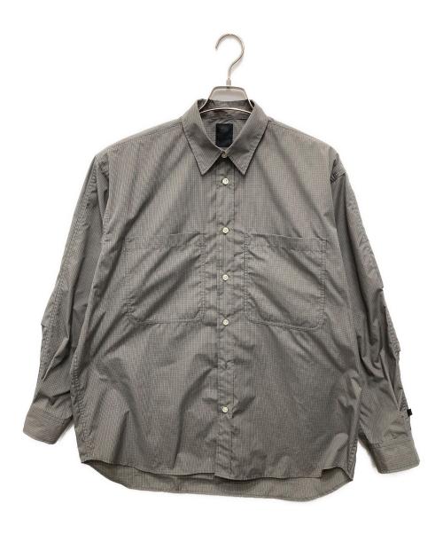 DAIWA PIER39（ダイワ ピア39）DAIWA PIER39 (ダイワ ピア39) TECH WORK SHIRTS L/S グレー サイズ:Mの古着・服飾アイテム
