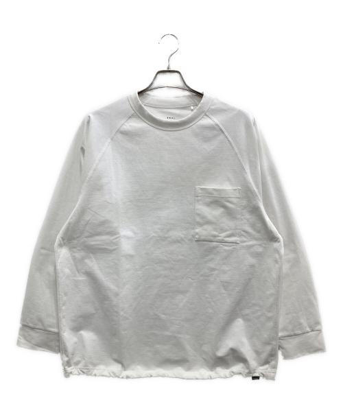 EKAL（エカル）EKAL (エカル) DRYOUT BALLOONFIT LONG-SLEEVE T-SHIRTS ホワイト サイズ:Lの古着・服飾アイテム