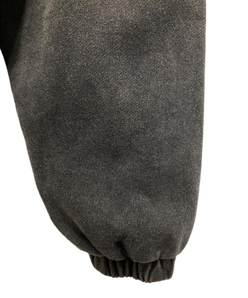 BUDSPOOL（バッズプール）BUDSPOOL (バッズプール) PIGMENT DYE CLASSIC LOGO HALF ZIP HOODED SWEAT SHIRT グレー サイズ:Sの古着・服飾アイテム