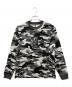 BlackEyePatch（ブラックアイパッチ）の古着「HWC CAMO L/S TEE」｜ホワイト×グレー