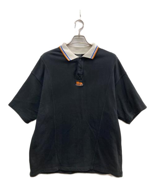 HUF（ハフ）HUF (ハフ) ポロシャツ ブラック サイズ:XLの古着・服飾アイテム