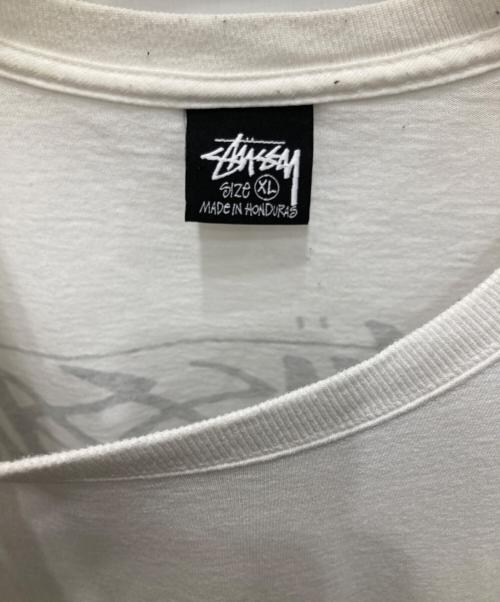 stussy（ステューシー）stussy (ステューシー) SPHINX TEE/スフィンクス ティー ホワイト サイズ:XLの古着・服飾アイテム