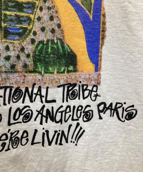 stussy（ステューシー）stussy (ステューシー) SPHINX TEE/スフィンクス ティー ホワイト サイズ:XLの古着・服飾アイテム