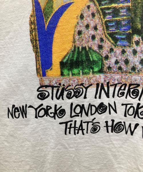 stussy（ステューシー）stussy (ステューシー) SPHINX TEE/スフィンクス ティー ホワイト サイズ:XLの古着・服飾アイテム
