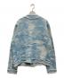 CHAORENBANG (-) ノーカラーデニムジャケット ブルー サイズ:XL：4000円