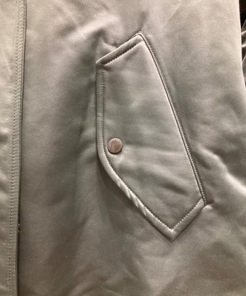 Mr.Gentleman（ミスタージェントルマン）MR.GENTLEMAN (ミスタージェントルマン) MA-1 GOWN COAT/MA-1 ガウンコート オリーブ サイズ:Lの古着・服飾アイテム