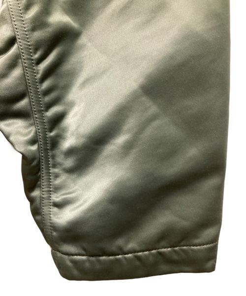 Mr.Gentleman（ミスタージェントルマン）MR.GENTLEMAN (ミスタージェントルマン) MA-1 GOWN COAT/MA-1 ガウンコート オリーブ サイズ:Lの古着・服飾アイテム