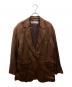 ZARA（ザラ）の古着「テーラードジャケット」｜ブラウン