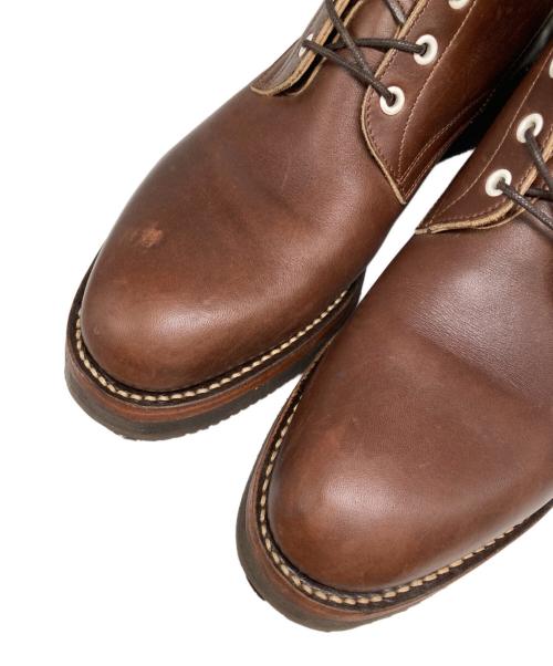 MIHARA YASUHIRO（ミハラヤスヒロ）MIHARA YASUHIRO (ミハラヤスヒロ) レースアップブーツ ブラウン サイズ:27の古着・服飾アイテム