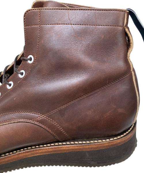 MIHARA YASUHIRO（ミハラヤスヒロ）MIHARA YASUHIRO (ミハラヤスヒロ) レースアップブーツ ブラウン サイズ:27の古着・服飾アイテム