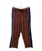 RASSVETラスベート）の古着「VELOR TROUSER/ベロア トラウザー」｜ブラウン