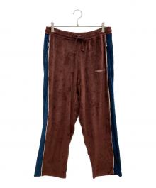 RASSVET（ラスベート）の古着「VELOR TROUSER/ベロア トラウザー」｜ブラウン