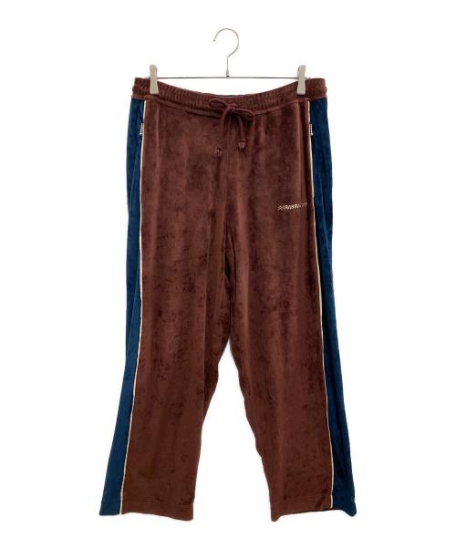 RASSVET（ラスベート）RASSVET (ラスベート) VELOR TROUSER/ベロア トラウザー ブラウン サイズ:Mの古着・服飾アイテム