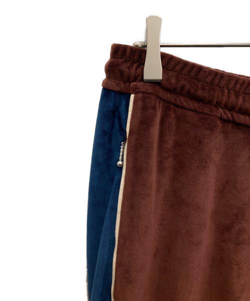 RASSVET（ラスベート）RASSVET (ラスベート) VELOR TROUSER/ベロア トラウザー ブラウン サイズ:Mの古着・服飾アイテム