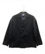 MAISON SPECIALメゾンスペシャル）の古着「ダブルテーラードジャケット」｜ブラック