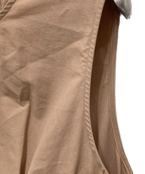 LOUNIE（ルーニー）LOUNIE (ルーニー) ウエストタックバックシャンワンピース ベージュ サイズ:38の古着・服飾アイテム