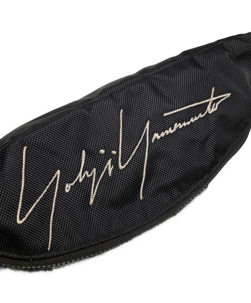 Yohji Yamamoto pour homme（ヨウジヤマモト プールオム）Yohji Yamamoto pour homme (ヨウジヤマモト プールオム) New Era (ニューエラ) ウエストバッグ ブラックの古着・服飾アイテム