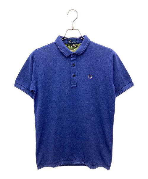 FRED PERRY（フレッドペリー）FRED PERRY (フレッドペリー) narifuri (ナリフリ) ポロシャツ ブルー サイズ:Mの古着・服飾アイテム
