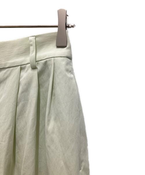 UNITED ARROWS TOKYO（ユナイテッドアローズトウキョウ）UNITED ARROWS TOKYO (ユナイテッドアローズトウキョウ) ダブルタックイージーパンツ グリーン サイズ:38の古着・服飾アイテム