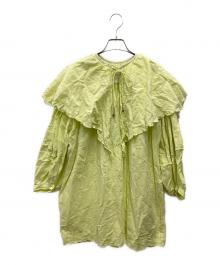 pheeta（フィータ）の古着「Julie ブラウス」｜イエロー