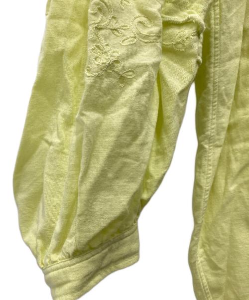 pheeta（フィータ）pheeta (フィータ) Julie ブラウス イエロー サイズ:2の古着・服飾アイテム