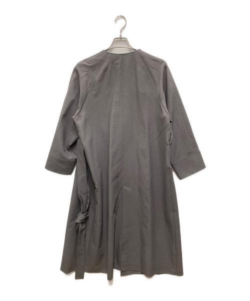 Noble（ノーブル）Noble (ノーブル) ライトフルクロスチェスターAラインコート グレー サイズ:38の古着・服飾アイテム