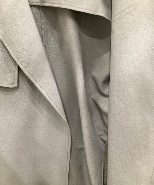 Noble（ノーブル）Noble (ノーブル) ライトフルクロスチェスターAラインコート グレー サイズ:38の古着・服飾アイテム