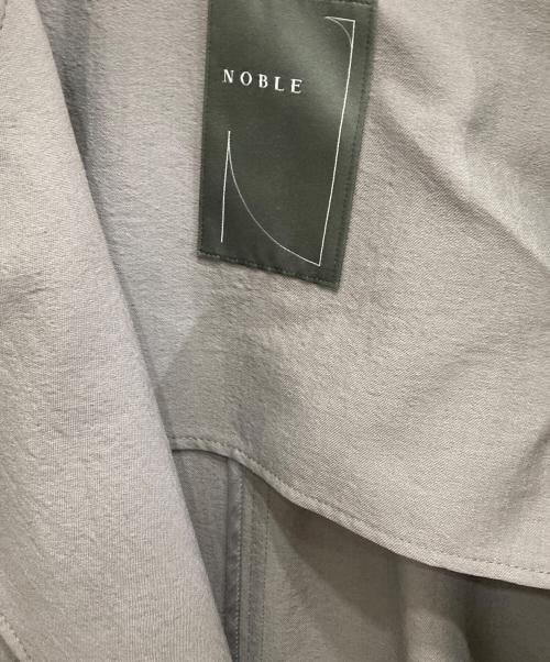 Noble（ノーブル）Noble (ノーブル) ライトフルクロスチェスターAラインコート グレー サイズ:38の古着・服飾アイテム