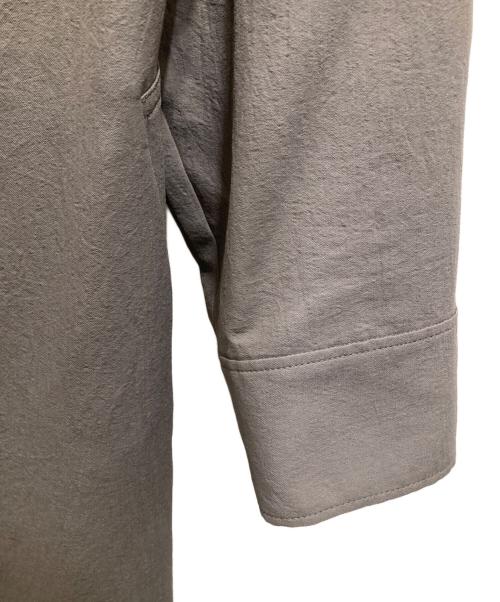 Noble（ノーブル）Noble (ノーブル) ライトフルクロスチェスターAラインコート グレー サイズ:38の古着・服飾アイテム