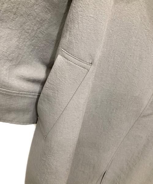 Noble（ノーブル）Noble (ノーブル) ライトフルクロスチェスターAラインコート グレー サイズ:38の古着・服飾アイテム