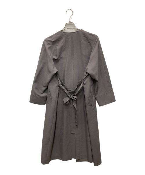 Noble（ノーブル）Noble (ノーブル) ライトフルクロスチェスターAラインコート グレー サイズ:38の古着・服飾アイテム