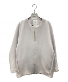 VERMEIL par iena（ヴェルメイユ パー イエナ）の古着「ダンボールコクーンブルゾン」｜グレー