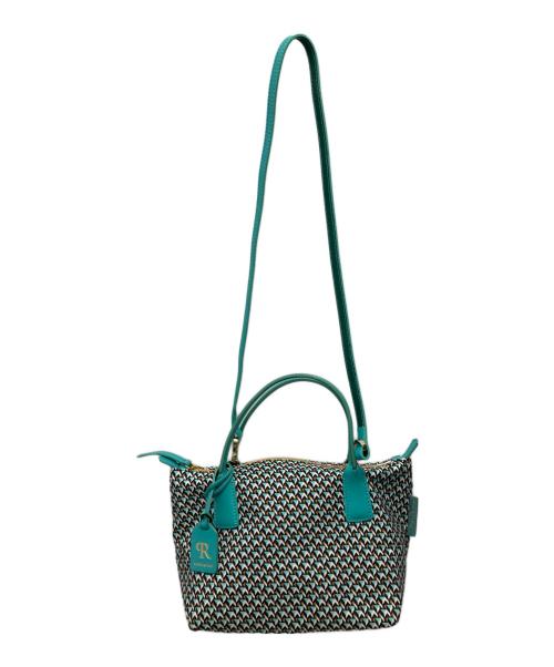 ROBERTA PIERI（ロベルタピエリ）ROBERTA PIERI (ロベルタピエリ) タタミ マイクロ ショルダーバッグ グリーンの古着・服飾アイテム