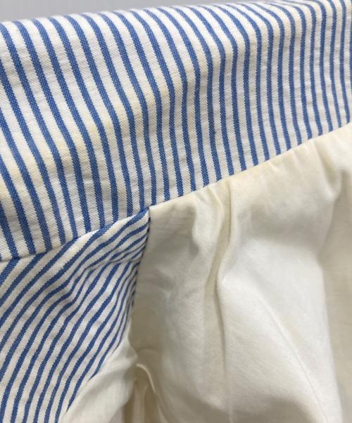 POLO RALPH LAUREN（ポロ・ラルフローレン）POLO RALPH LAUREN (ポロ・ラルフローレン) シャンブレーテーラードジャケット ブルー サイズ:6の古着・服飾アイテム