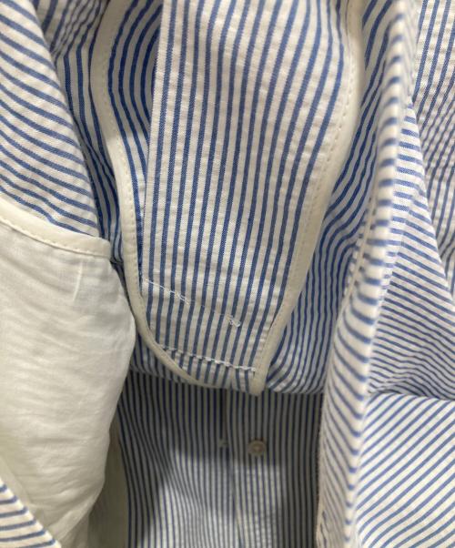 POLO RALPH LAUREN（ポロ・ラルフローレン）POLO RALPH LAUREN (ポロ・ラルフローレン) シャンブレーテーラードジャケット ブルー サイズ:6の古着・服飾アイテム