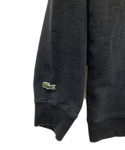 LACOSTE（ラコステ）LACOSTE (ラコステ) BEAMS (ビームス) NAPORITAINロゴスウェット ブラック サイズ:FR3の古着・服飾アイテム