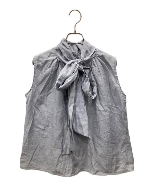 anuans（アニュアンス）anuans (アニュアンス) シアールーバンブラウス グレー サイズ:Freeの古着・服飾アイテム