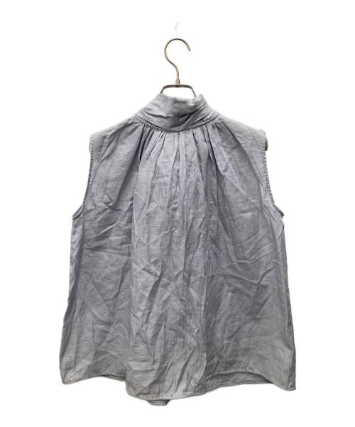 anuans（アニュアンス）anuans (アニュアンス) シアールーバンブラウス グレー サイズ:Freeの古着・服飾アイテム