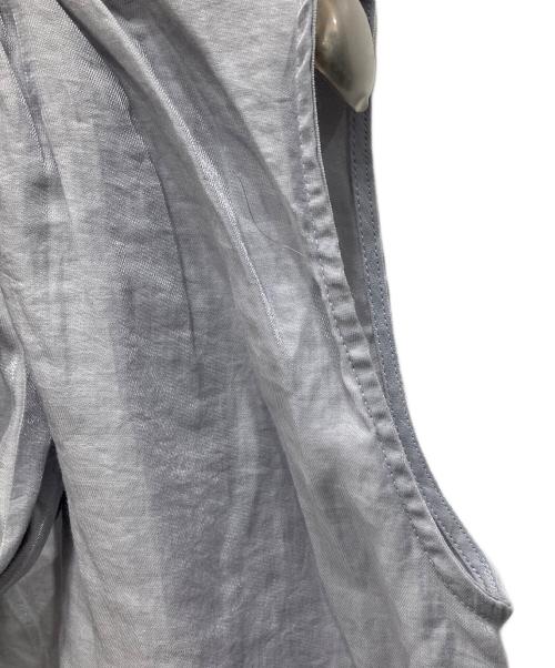 anuans（アニュアンス）anuans (アニュアンス) シアールーバンブラウス グレー サイズ:Freeの古着・服飾アイテム