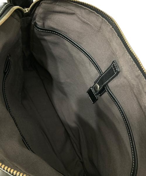 土屋鞄（ツチヤカバン）土屋鞄 (ツチヤカバン) レザーショルダーバッグ ブラックの古着・服飾アイテム