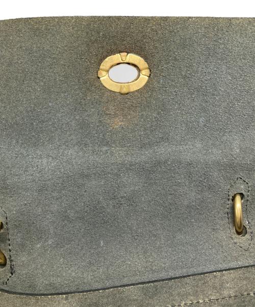 Mimi Berry（ミミベリー）Mimi Berry (ミミベリー) ベジタブルタンニンレザーショルダーバッグ ブラックの古着・服飾アイテム