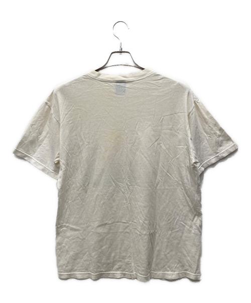 stussy（ステューシー）stussy (ステューシー) 90'sプリントTシャツ アイボリー サイズ:LARGEの古着・服飾アイテム