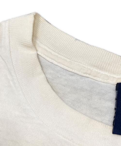 stussy（ステューシー）stussy (ステューシー) 90'sプリントTシャツ アイボリー サイズ:LARGEの古着・服飾アイテム