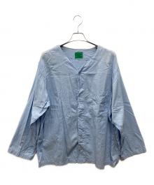 US ARMY（ユーエスアーミー）の古着「パジャマシャツ」｜スカイブルー