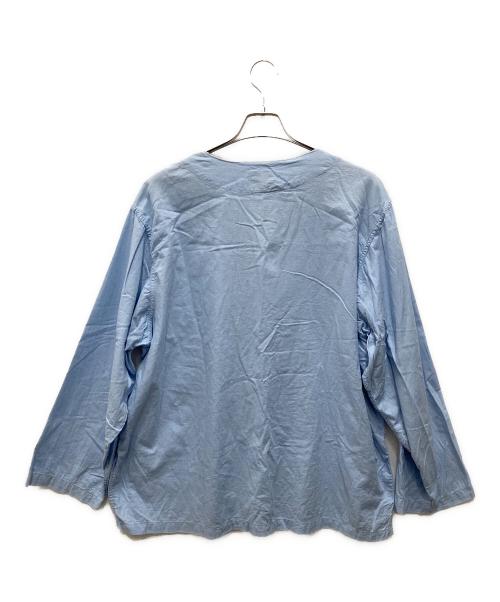 US ARMY（ユーエスアーミー）US ARMY (ユーエスアーミー) パジャマシャツ スカイブルー サイズ:XLの古着・服飾アイテム