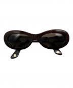 CHANELシャネル）の古着「ココマークサングラス」｜ブラウン