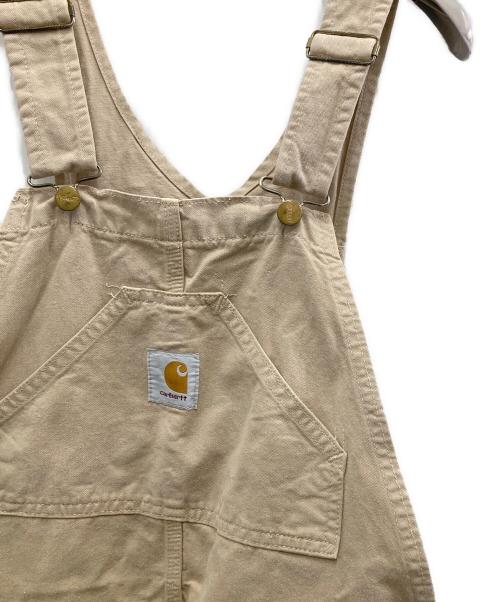 CarHartt（カーハート）CarHartt (カーハート) サロペット ベージュ サイズ:FREEの古着・服飾アイテム